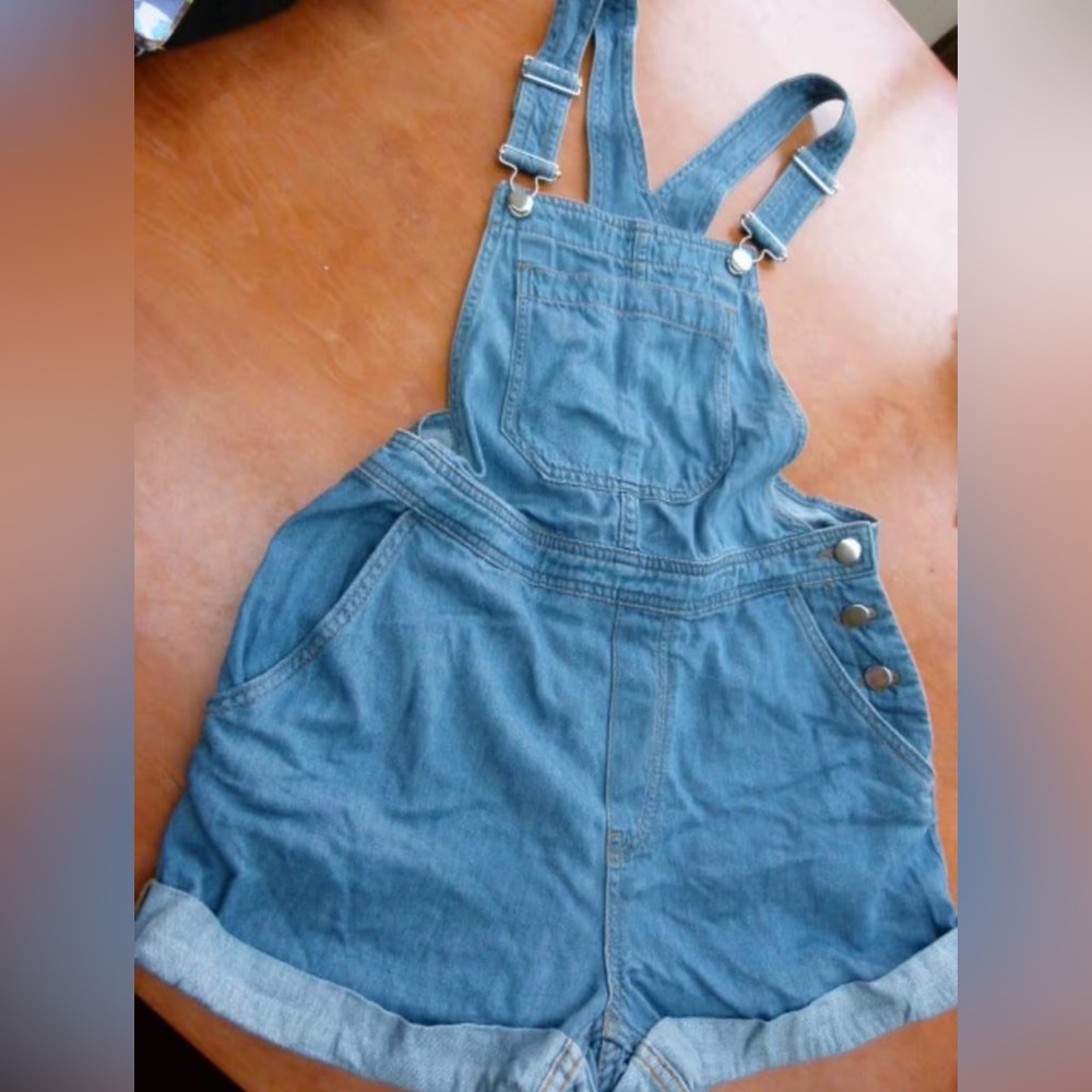 Denim Blue Women's Overalls